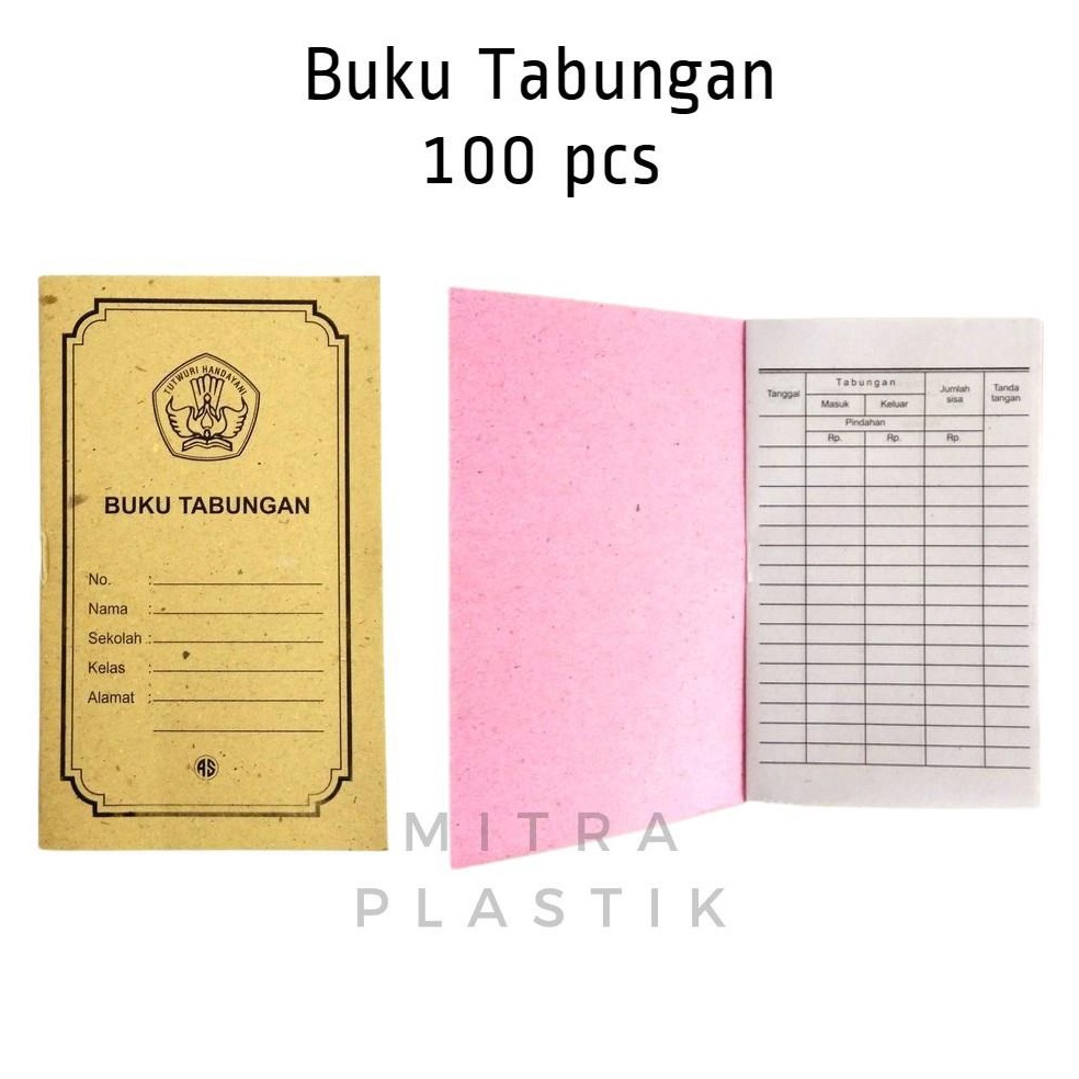 

KODE B13W isi 1pcs Buku Tabungan Kecil Buku Tabungan Sekolah