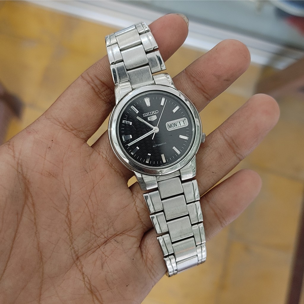 jam tangan seiko 5 automatic caliber 7s26 01f0