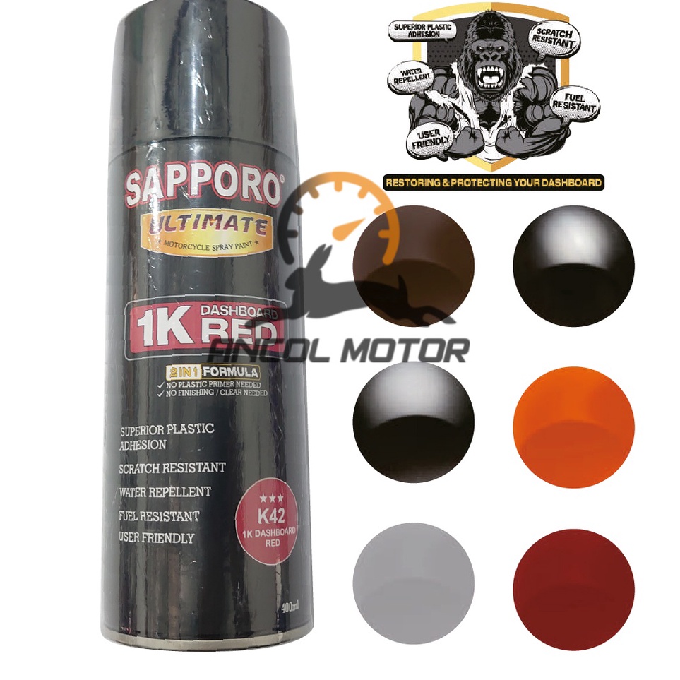

KODE O67Y Sapporo ULTIMATE Dasboard Black Grey Orange Brown K36T 37 38 39 4 1K Das BlackK36