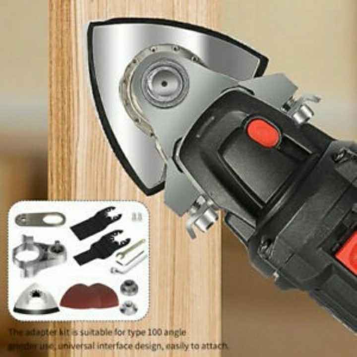 ADAPTER mesin gerinda jadi mesin OSKILASI / converter Oscillating tool / adaptor kit set oskilasi / 