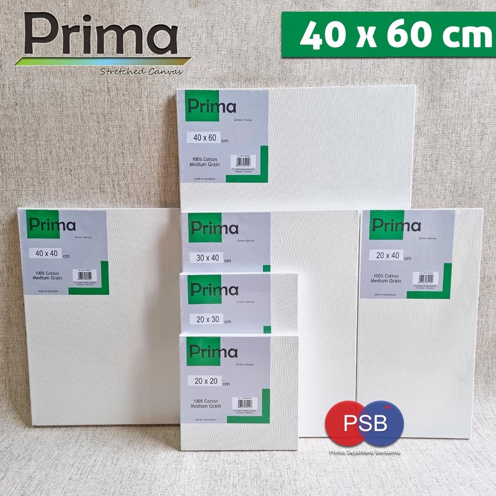 

KODE S84R Kanvas Lukis Prima 4x6 cm Green Series Painting Canvas
