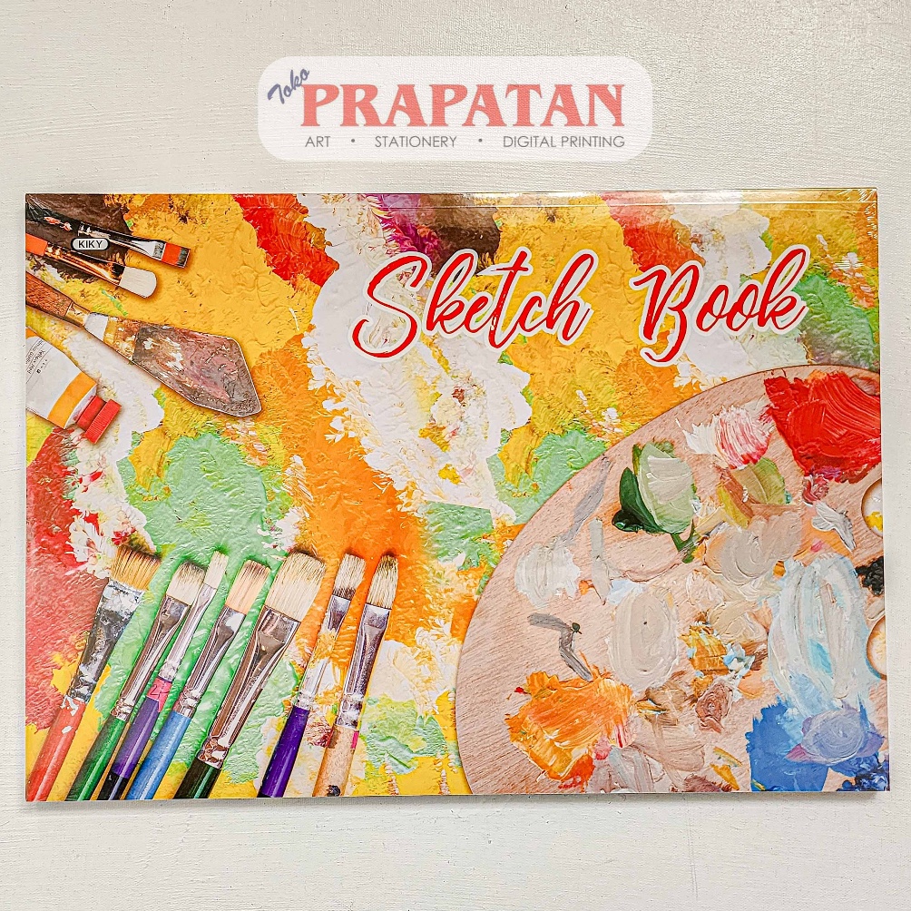 

KODE F92E Kiky Sketchbook A3 Buku Gambar