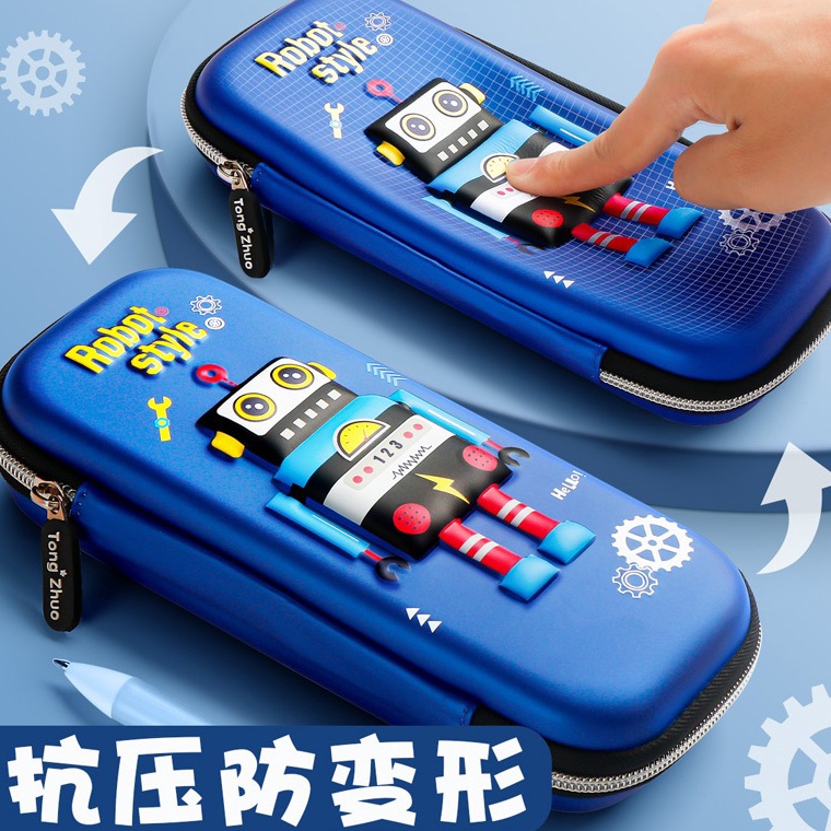 

KODE R55U WWH14B Tempat Pensil EVA Pen Pulpen Sekolah DELUXE School Pencil Bag Box KTM