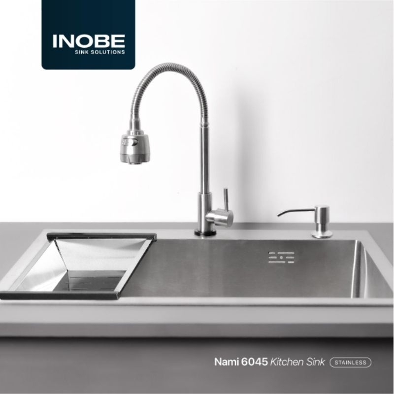 paket lengkap kitchen zink inobe 6045 stainless