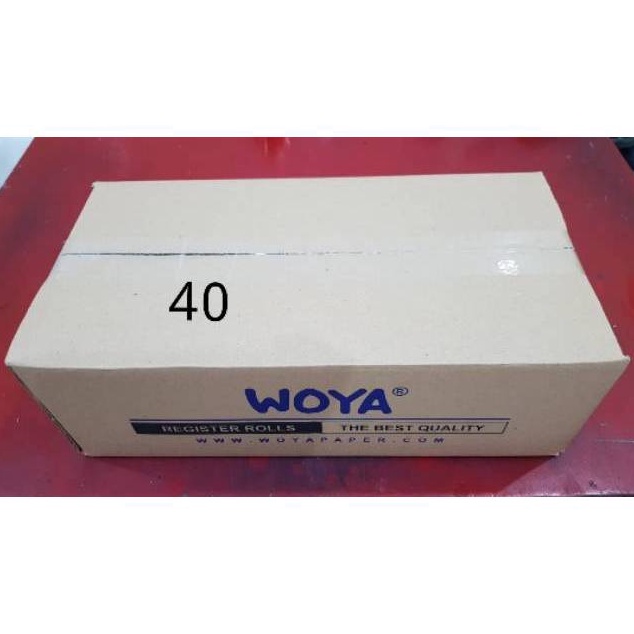 

KODE D1U WOYA Dus Kertas Struk Kasir Paper Termal Thermal Printer Bluetooth 58mm 58x4 57x4 57x4 58 57 x 4
