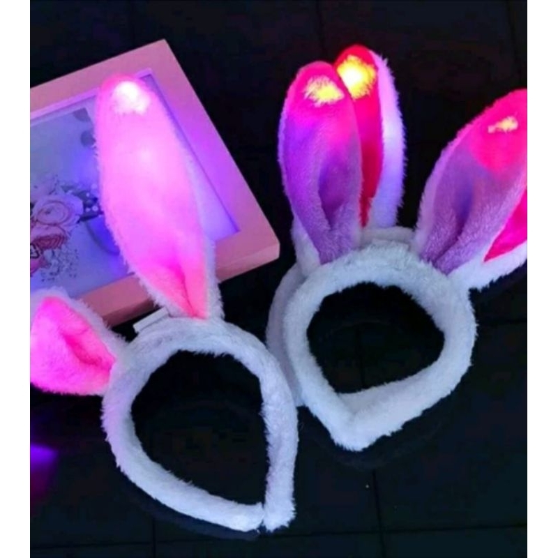 BANDO KELINCI NYALA / BANDO KELINCI LED / BANDO KELINCI PREMIUM GAYA KOREA