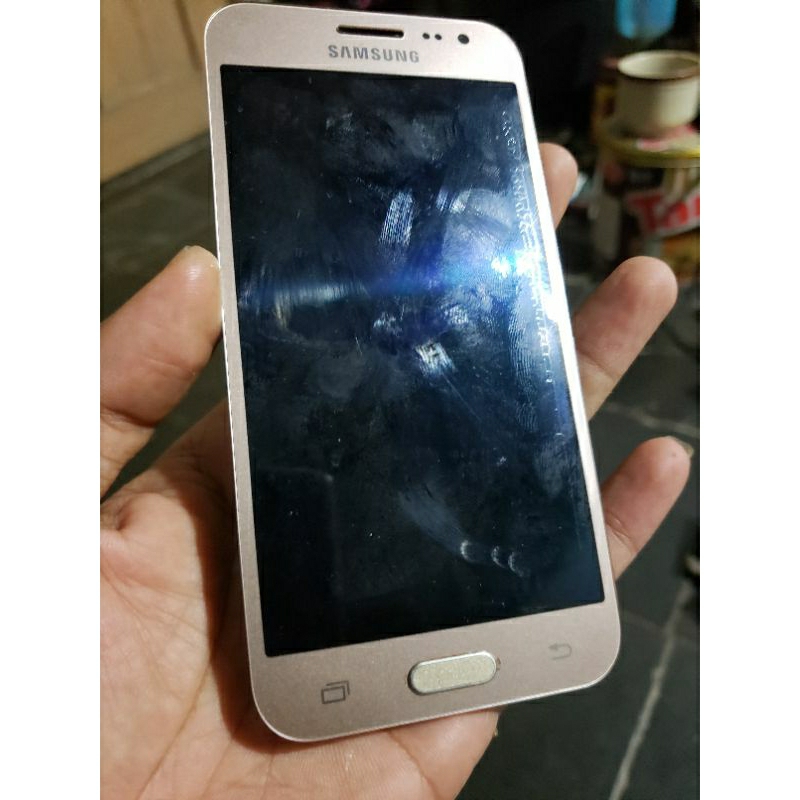 lcd tc samsung j2 2015 ori copotan minus dikit