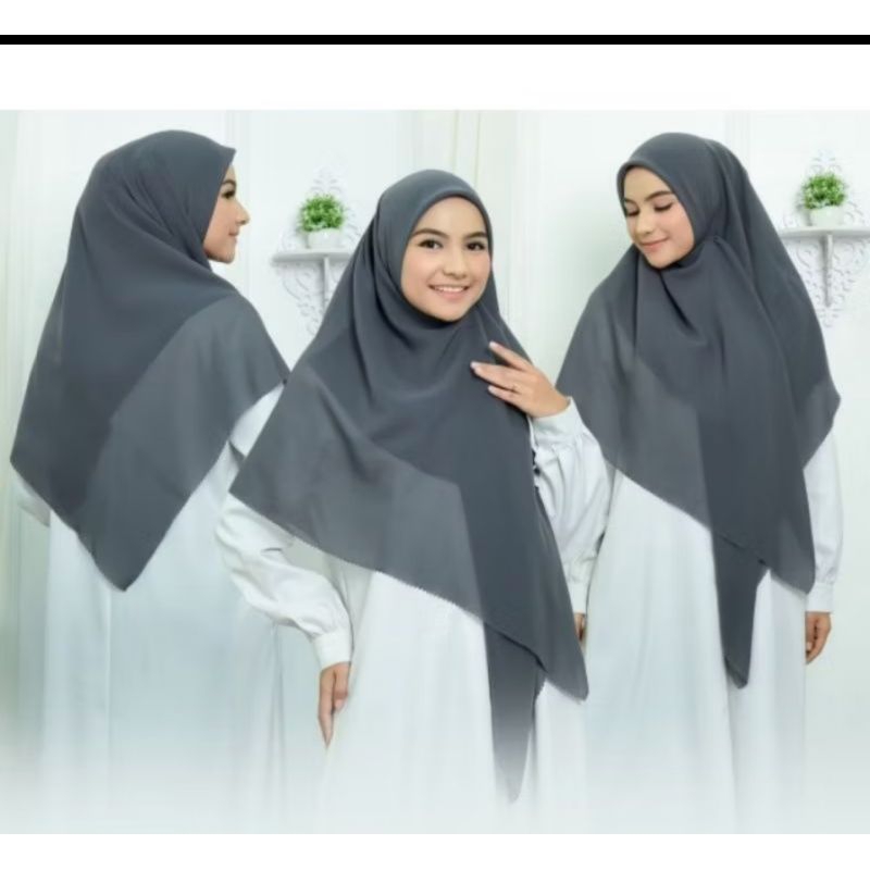BELLA SQUARE JUMBO LASERCUT - Hijab Segi Empat Jumbo Laser Cut LC Segi Empat