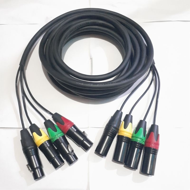 Kabel Snake 4 Channel BMA Kabel 4 Jalur Canon To Canon