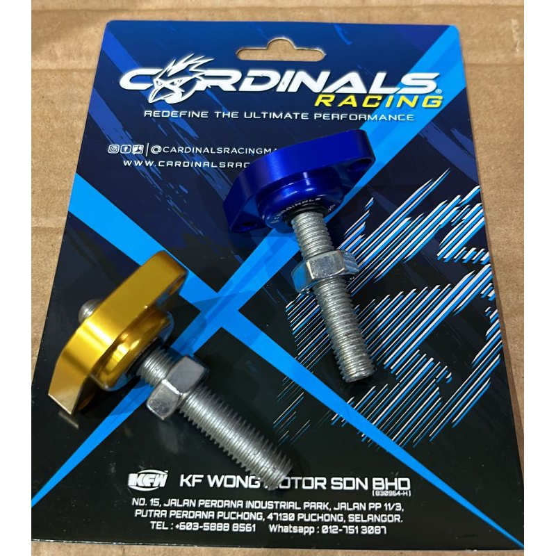 TENSIONER SONIC 150 SUPRA GTR CB150 SUPRA 125 KARISMA KIRANA KARISMA RS150 ORI100% CARDINALS RACING 
