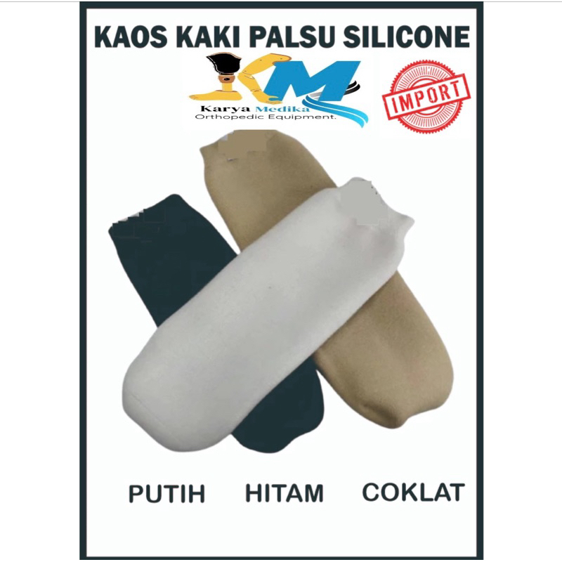 Kaos kaki palsu silikon