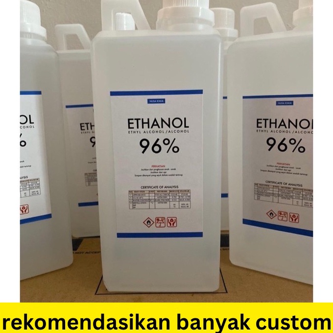 KI3 ETHANOL ALKOHOL 96 FOOD GRADE  MEDICAL GRADE  ALCOHOL ETHANOL 96