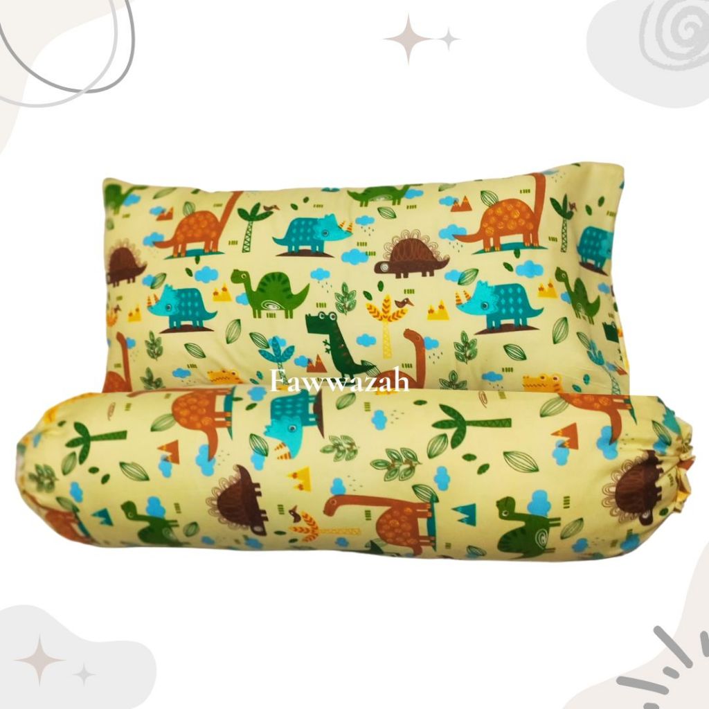 1 SET BANTAL GULING ANAK KARAKTER CEWEK COWOK TERBARU UNTUK USIA BALITA 2 - 8 TAHUN