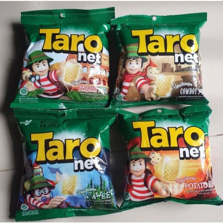 

ANEKA TARO NET POTATO 32 GR BBQ INDIAN PIZZA SEAWEED