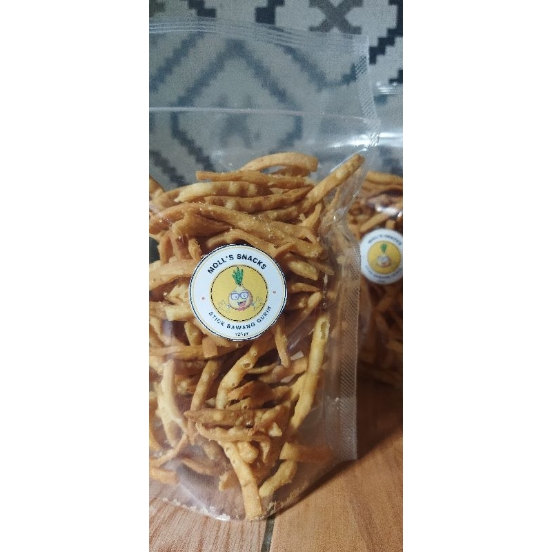 

Stick Bawang Renyah Gurih kemasan 125gram