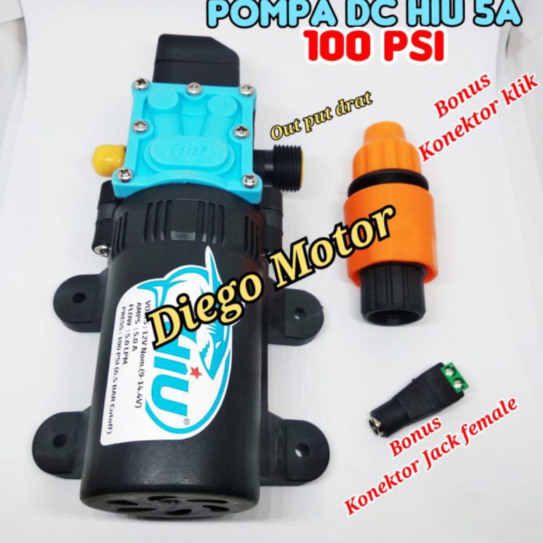 KODE C35O Dinamo pompa semprot hama Sprayer Elektrik tipe aki DC 12V 16 liter HIU ORIGINAL