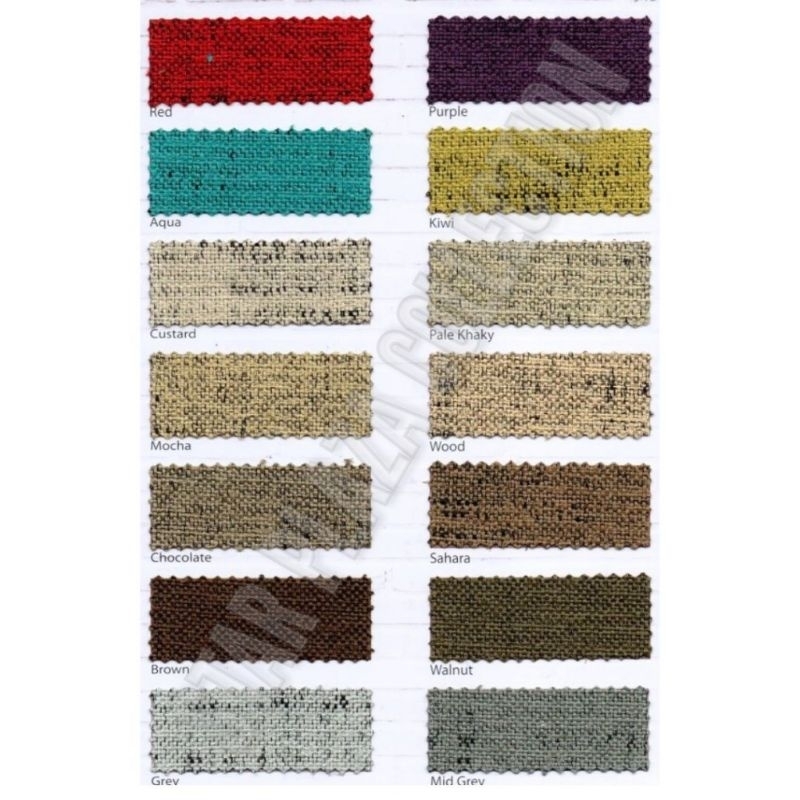 Kain Interior Kanvas Goni Regency Fabric - Veda (Furniture, Sofa, Kursi, Jok, Partisi)