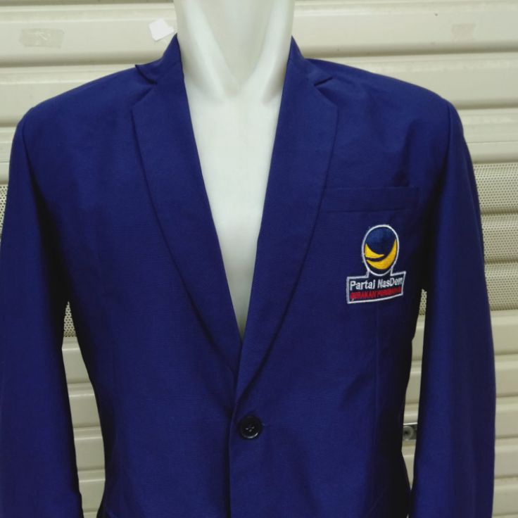 Super Kualitas  jas partai Nasdem  blazer jas partai Nasdem terbaru  jas partai murah