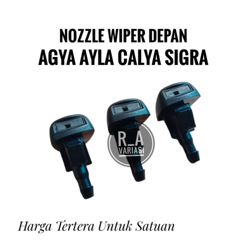 Nozzle Nozel Wiper Depan Agya Ayla Calya Sigra Semprotan Air Wiper Depan Agya Ayla
