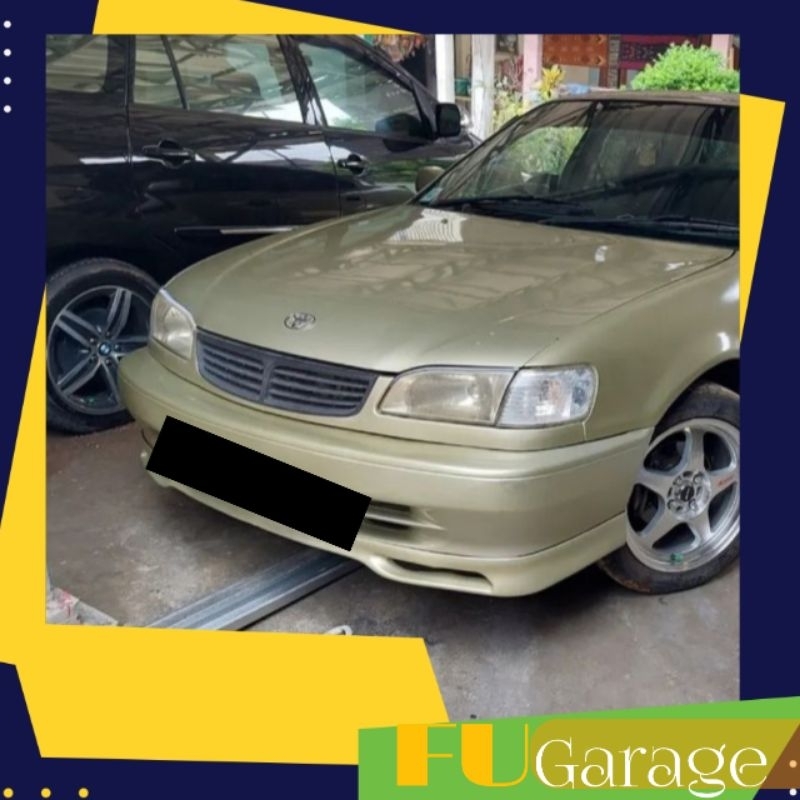 Winglet Front Lips Bumper All New Corolla Model Chesar