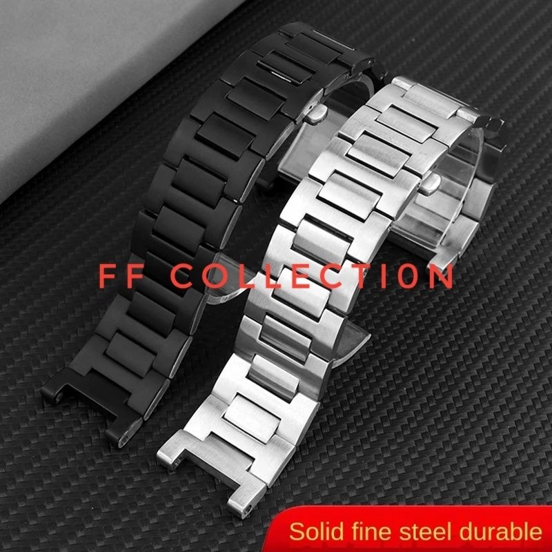 FF COLLECTION Strap Tali jam tangan GC KWALITAS ORIGINAL  Rantai stell Solid GC guess collection 22m