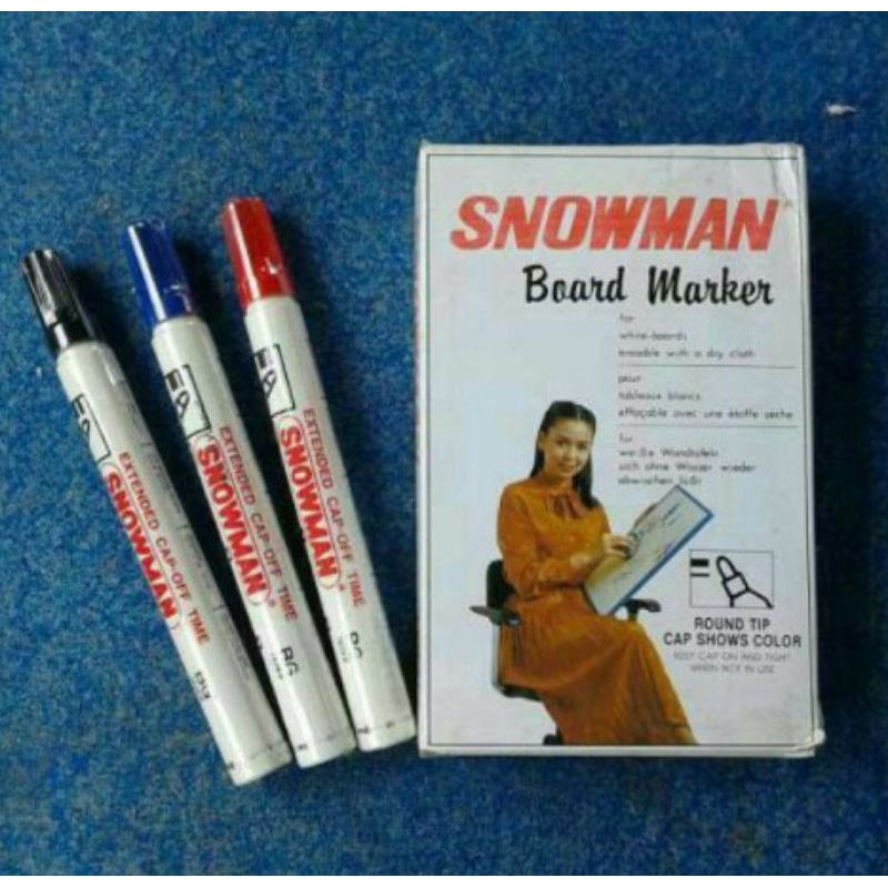

SPIDOL WHITE BOARD SNOWMAN ( 1 PCS )