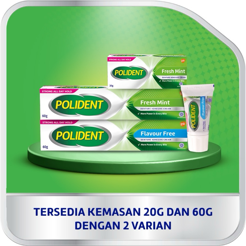 POLIDENT LEM GIGI/ POLIDENT CLEANSER PEMBERSIH GIGI