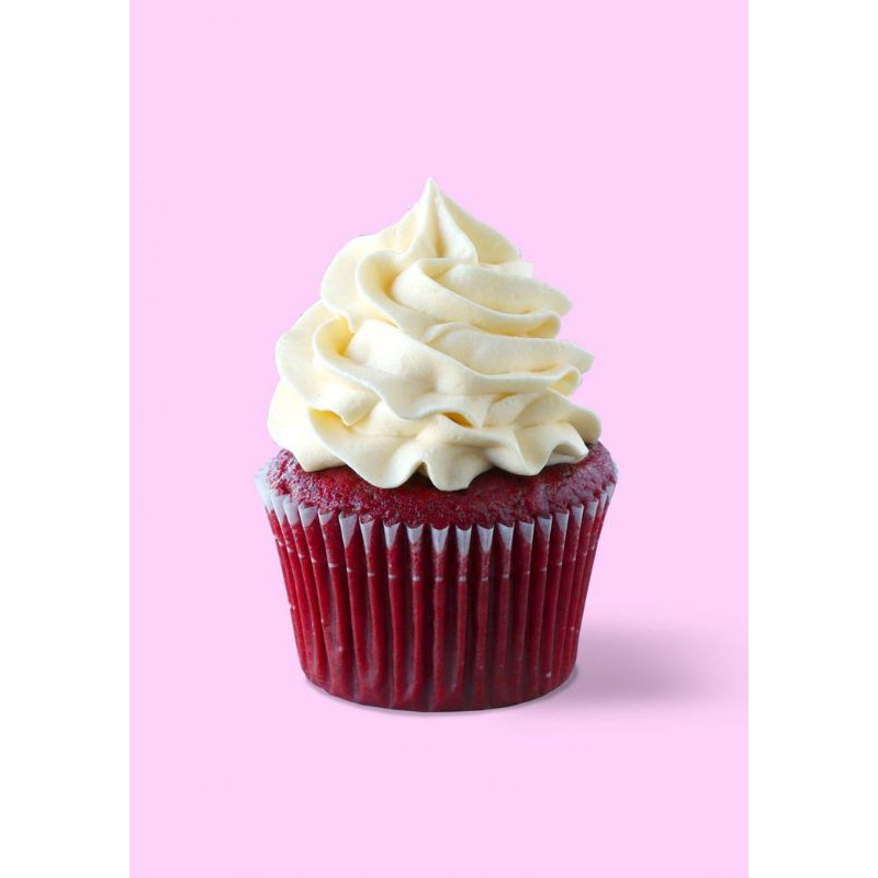 

strawberry creamy cupcake