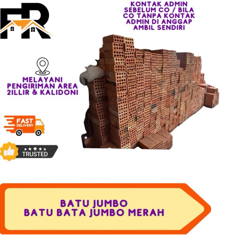 Batu Bata Besar / Batu Bata Jumbo