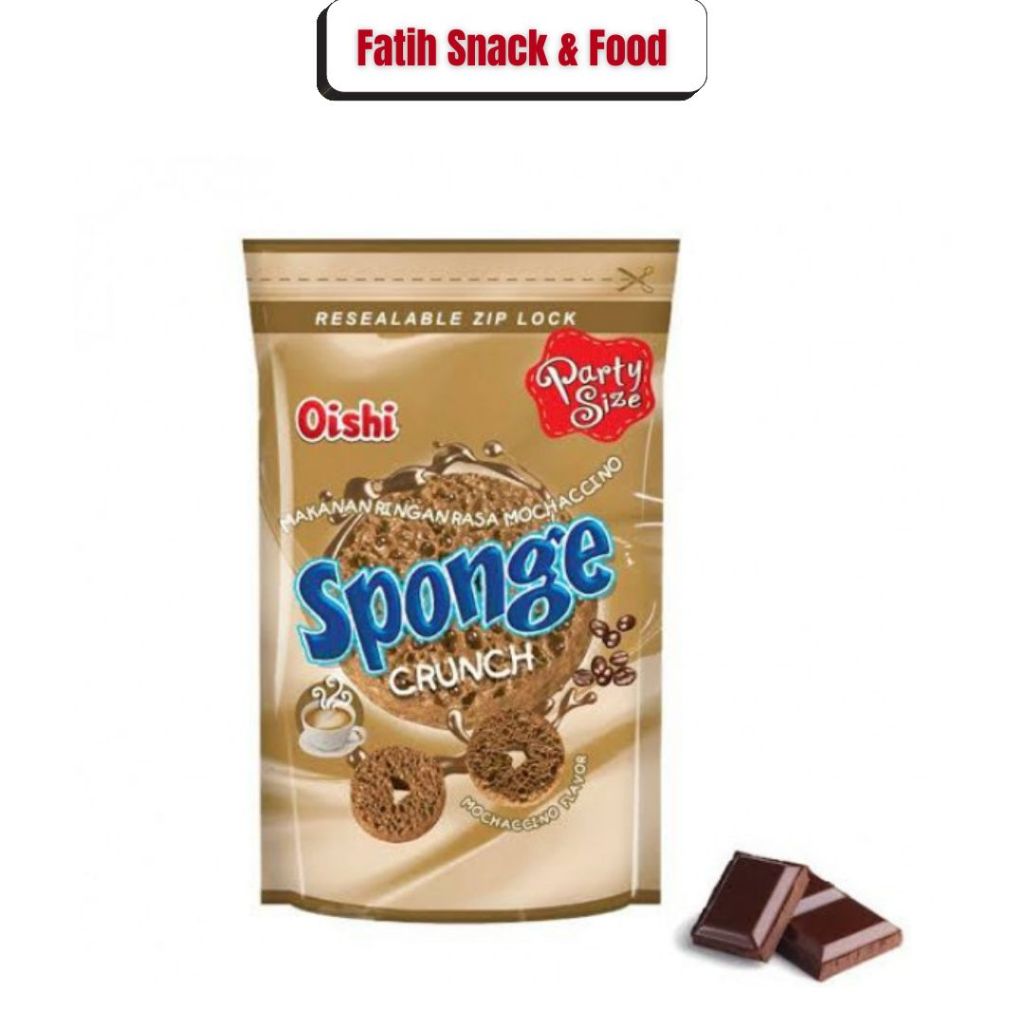 

Oishi Sponge Crunch 100gr Oishi Sponge Crunch Mochaccino 100 gram