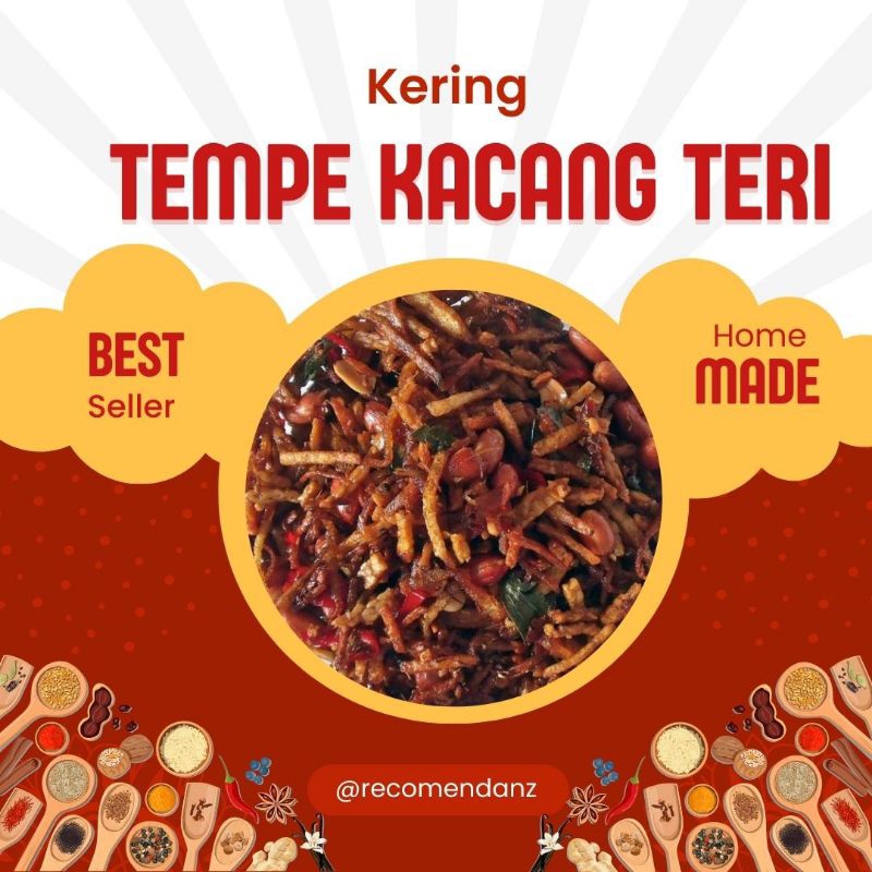 

KERING TEMPE KACANG TERI