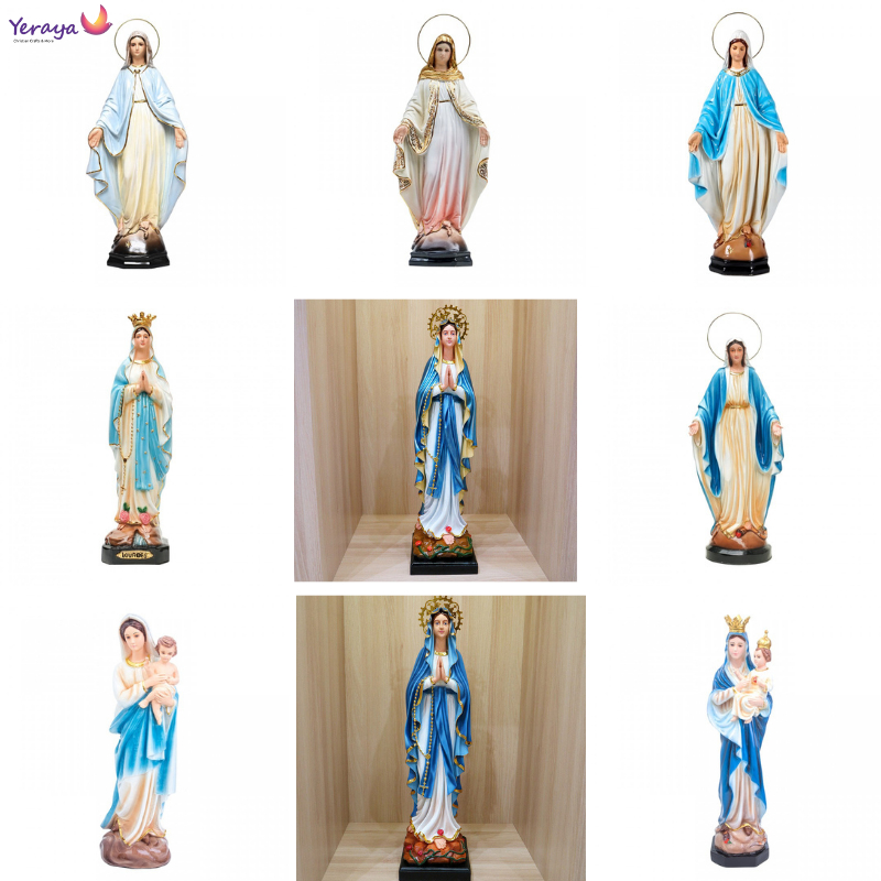 Aneka Patung Katolik Yesus Goa Bunda Maria 60cm - Patung Rohani - Patung Gereja