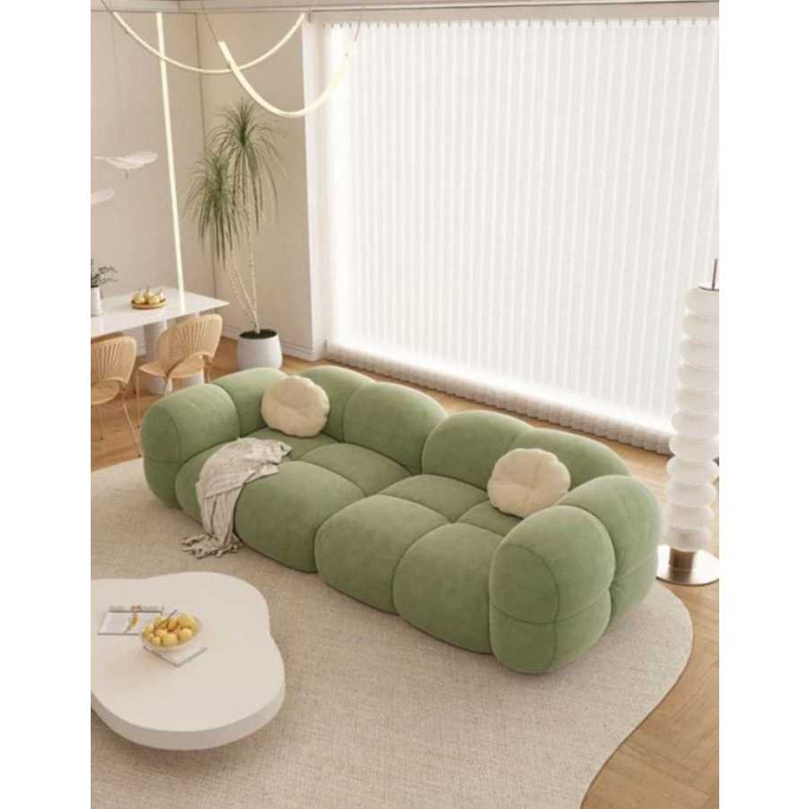 sofa tahu/sofa bulan/sofa unik