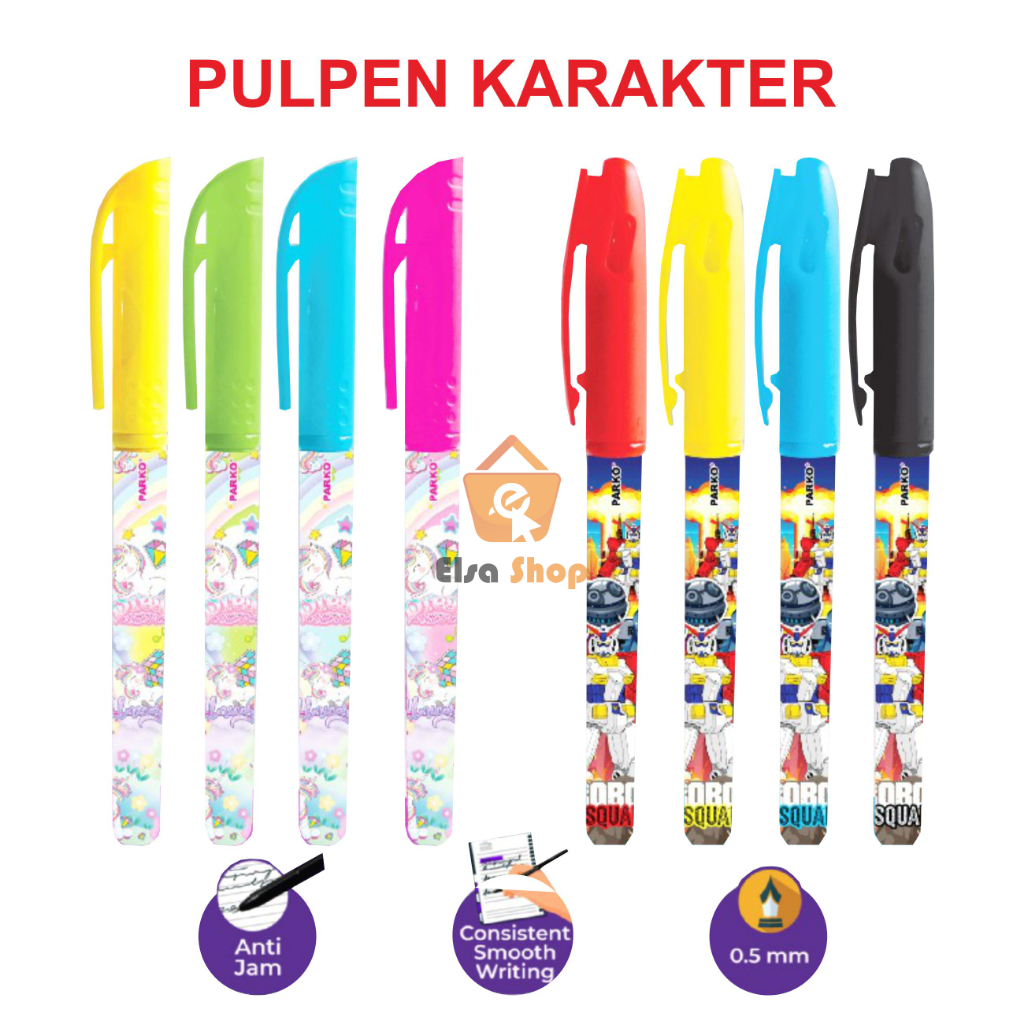 

PARKO Pulpen anak Greebel (GP-003 / GP-004)