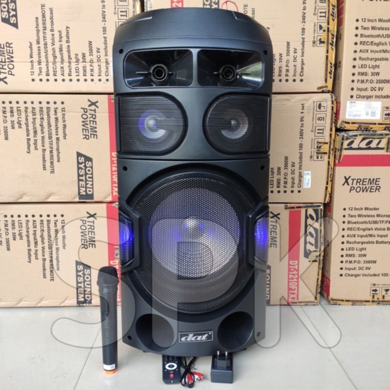Speaker Portable DAT DT 1206 12 inch