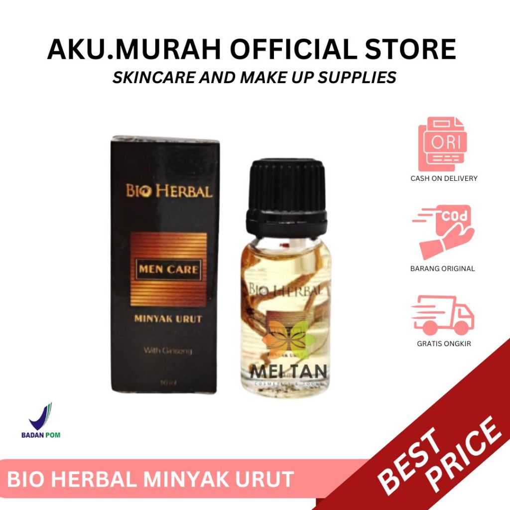 BIO HERBAL MINYAK URUT MEN CARE 10 ML