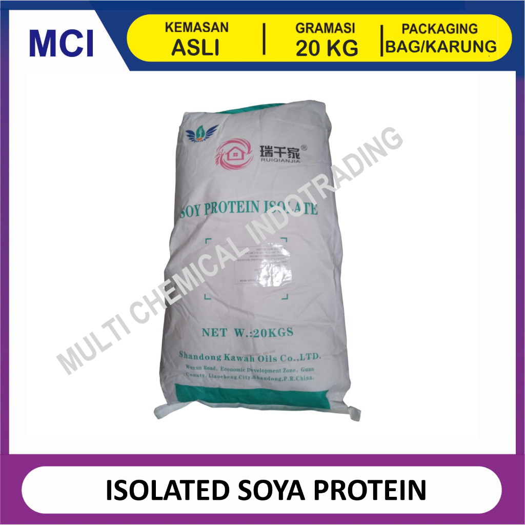 

(KHUSUS GOSEND/INSTANT) ISOLATED SOYA PROTEIN / ISP - 1 BAG 20 KG