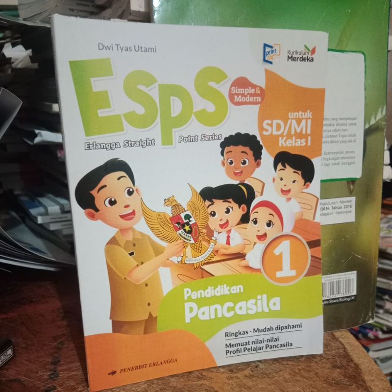 buku ESPS pendidikan Pancasila SD kelas 1