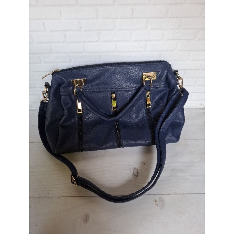 preloved tas sophie martin paris warna biru