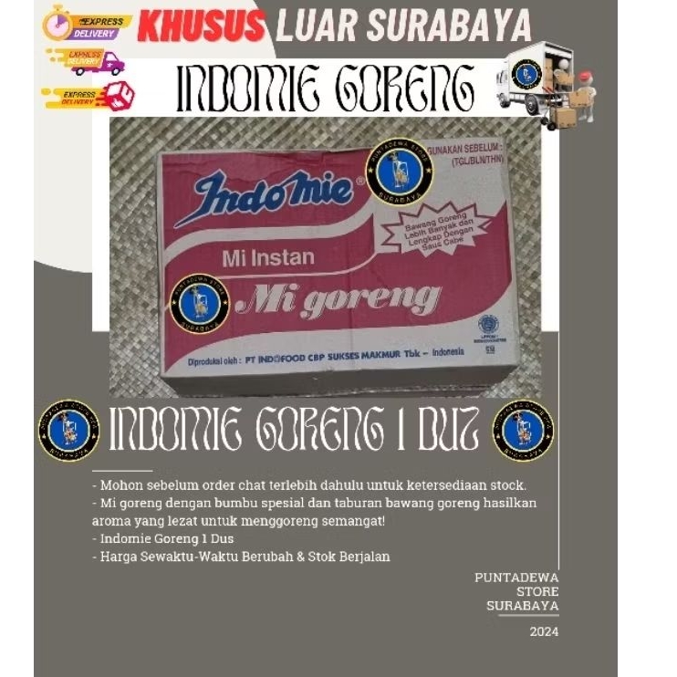 

Indomie Goreng 1 karton/Dos isi 40 pcs | Indomie Goreng Murah 1 Dos/karton