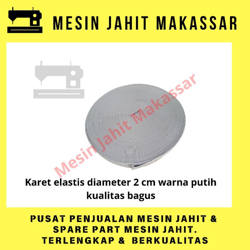 Original Termurah | Karet Elastis Diameter 2 Cm Kualitas Bagus / Karet Celana Kualitas Bagus
