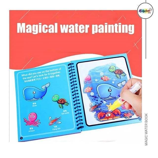 

Magic Water Book Buku Mewarnai