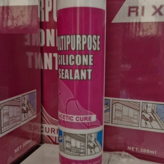 Silicone Sealant Acetoxy Silicone Sealant Lem Kaca