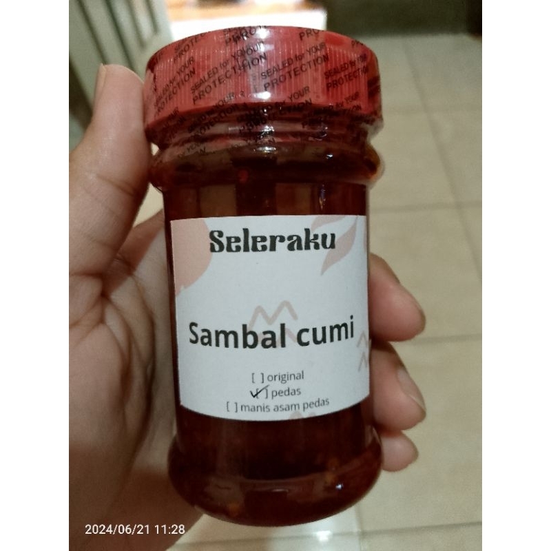 

Sambel cumi/ sambal cumi
