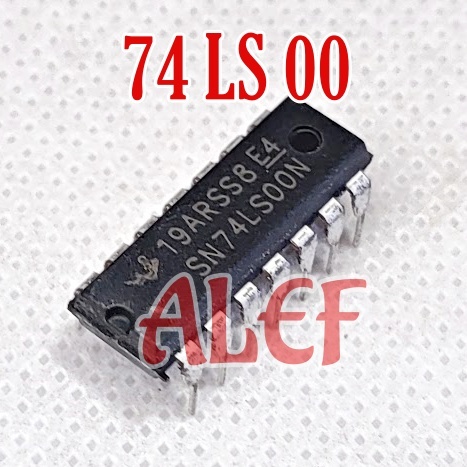 2Pcs ic 74LS00 SN74LS00N 7400