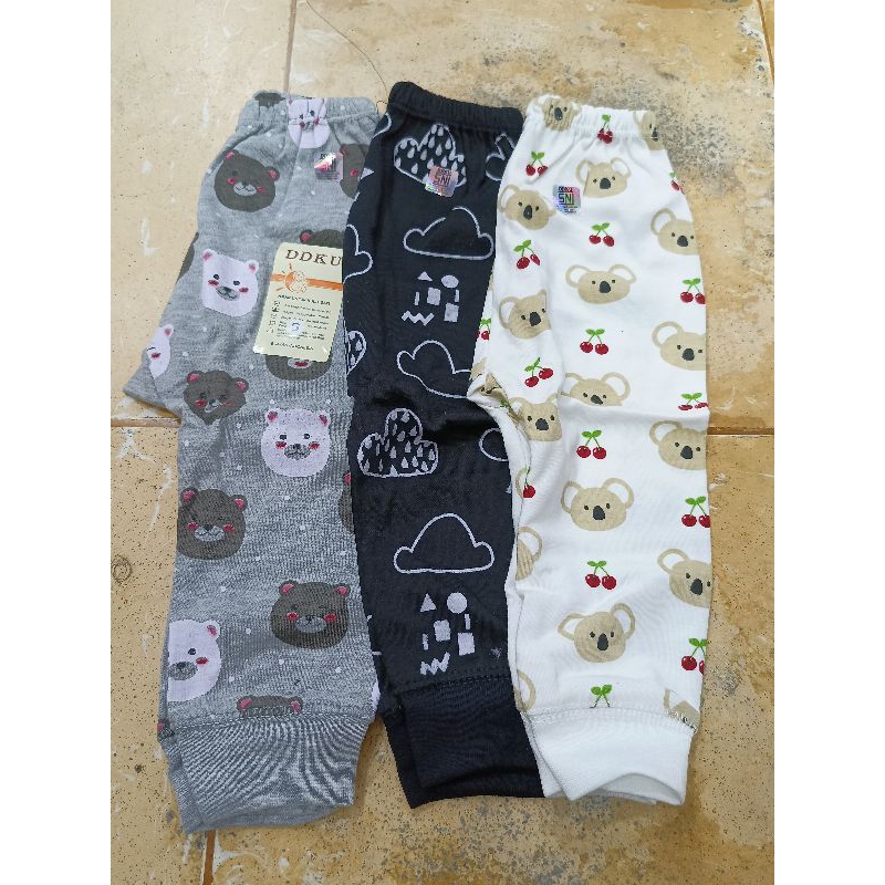 Celana panjang baby Merk DDKU series abu || CELANA PANJANG BABY DDKU SNI