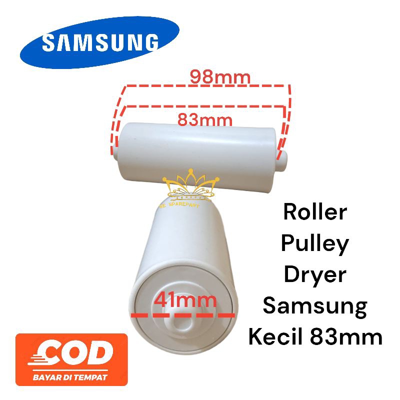 {PROMO} ROLLER DRYER samsung kecil 83,mm / rollerr pulsator mesin cuci samsung ukuran 7 sampai 9kg