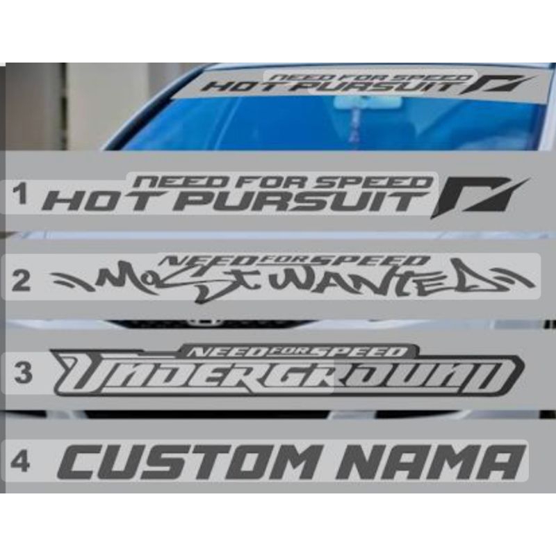 Stiker Custom kaca mobil