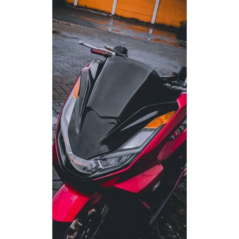 visor pcx 160 - visor pcx 160 thailand - visor pcx160 ceper - visor pcx160 bening (KETEBALAN 3MM)