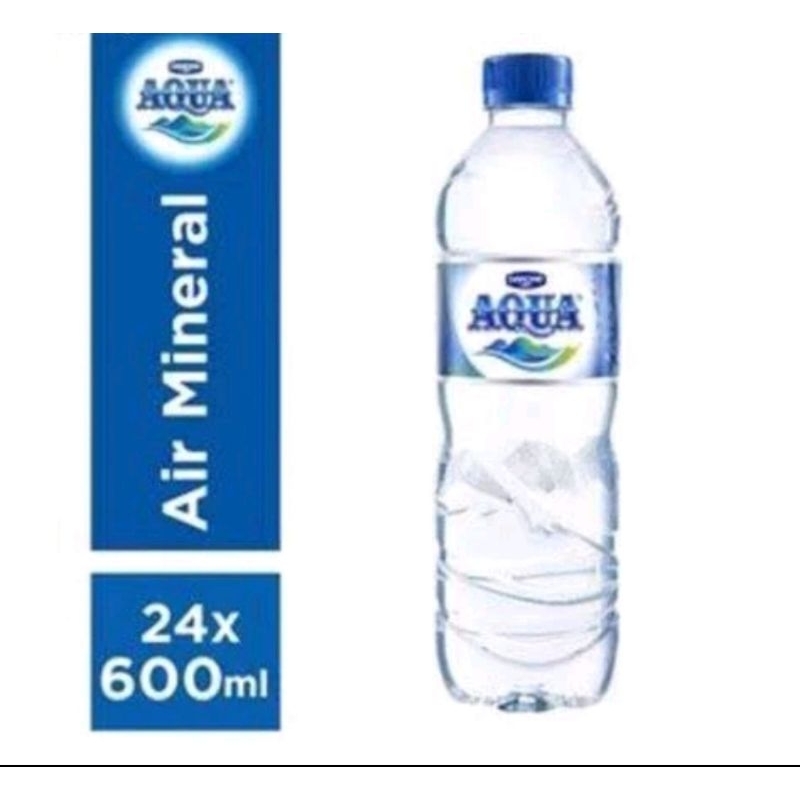 

AIR MINERAL AQUA 600ML (1 DUS ISI 24 PCS)